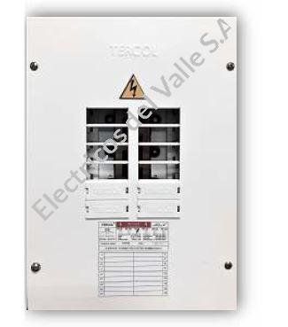 TABLERO 8 CIRC TRIFILAR S/PUE TB 8G 125A C/GALV -  8  TERCOL***