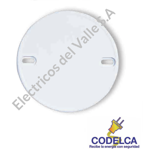 TAPA CIEGA OCTAGONAL PVC CODELCA