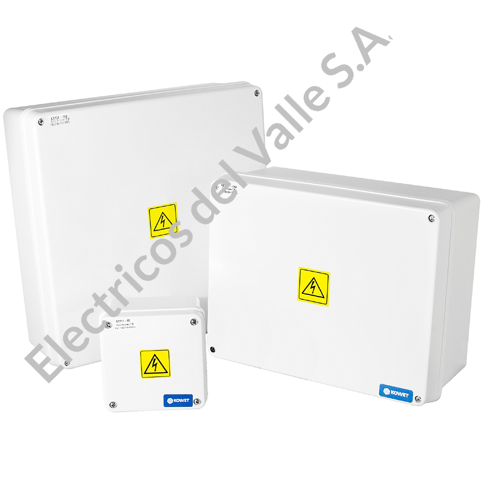 CAJA EMPALME PLASTICA 31X31X11 CM IP65 - KOWET