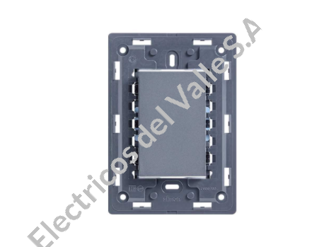 S26 INTERRUPTOR CONMUTABLE TECLA 3MOD GRAFITO S/TAPA SIMON