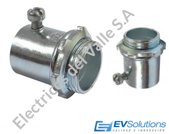 ADAPTADOR 3/4&quot; EMT ACERO E.V