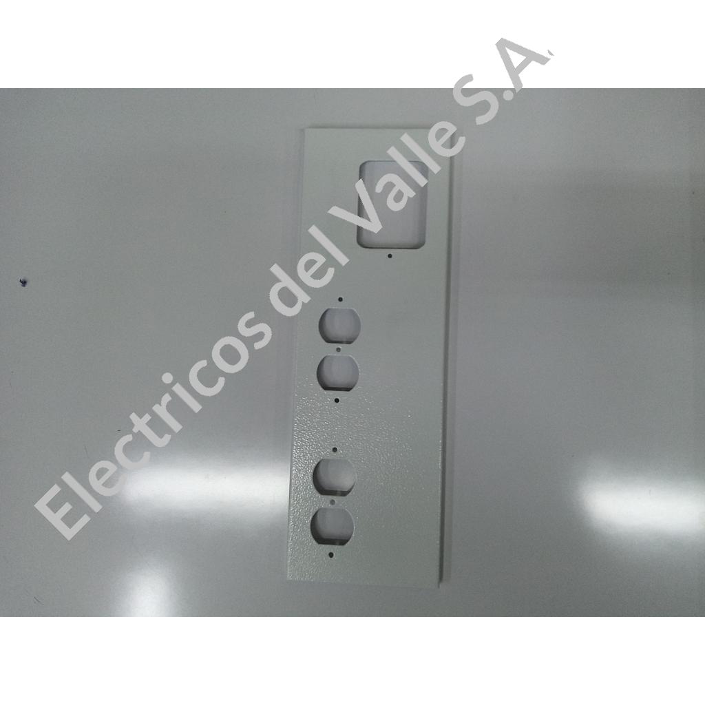 TROQUEL TRIPLE 1DAT+2LEV 12cm BLANCO
