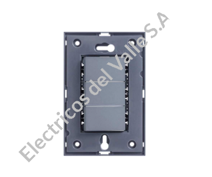 S25 INTERRUPTOR TRIPLE GRAFITO S/TAPA SIMON