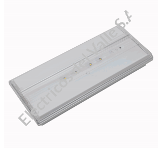 LUMINARIA DE EMERGENCIA DE SOBREPONER 225LM DIANA FLAT ZEMPER