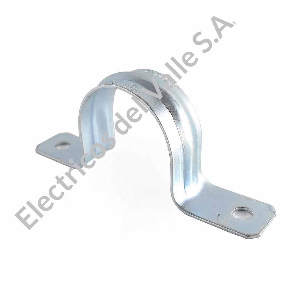 GRAPA 1 1/2&quot; CONDUIT DOBLE ALA GALVANIZADA - EMT