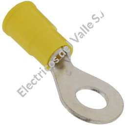 TERMINAL ANILLO AMARILLO MV10-14R/SX 1/4 12-10AWG 3M