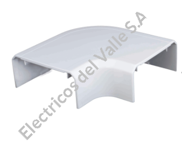 ANGULO PLANO 13X7 MM BLANCO 25 DEXSON
