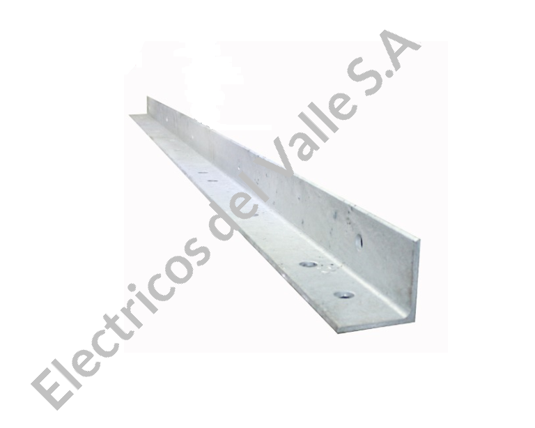 CRUCETA 2.00MTS 2 ½ X 2 ½ X 3/16&quot; C/PERFO 3/4