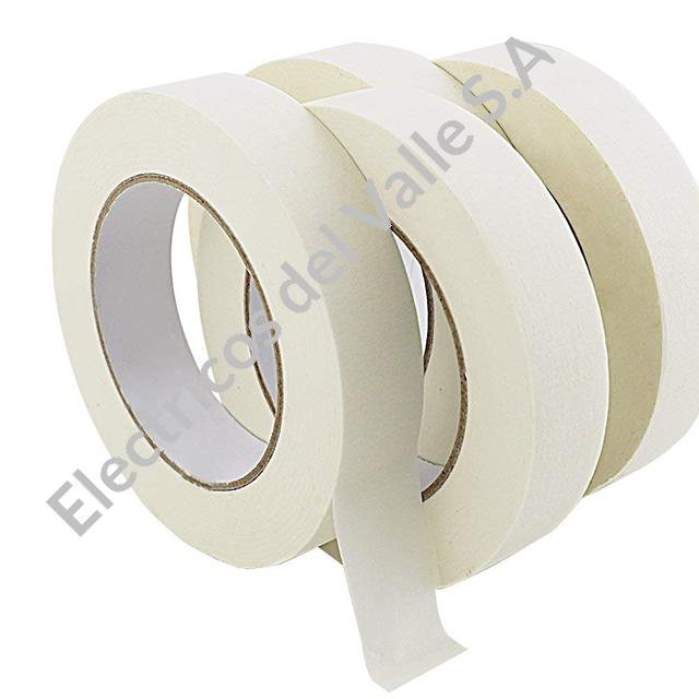 CINTA PAPEL CREPE 1/2&quot; X 40 MTS (ENMASCARAR - 12X40) - S/M