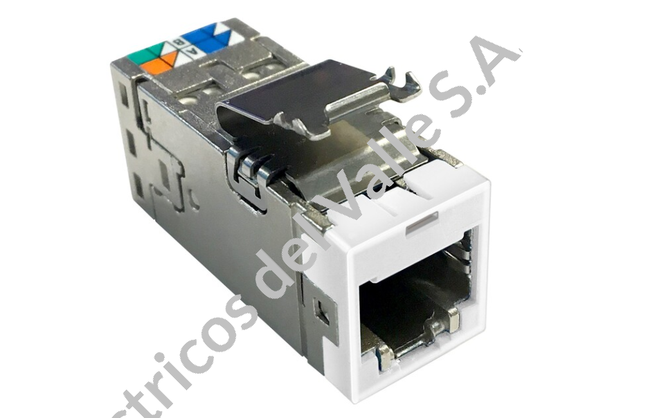 JACK CAT 6A BLANCO RJ45 10GB S/TAPA COMMSCOPE NETCONNECT