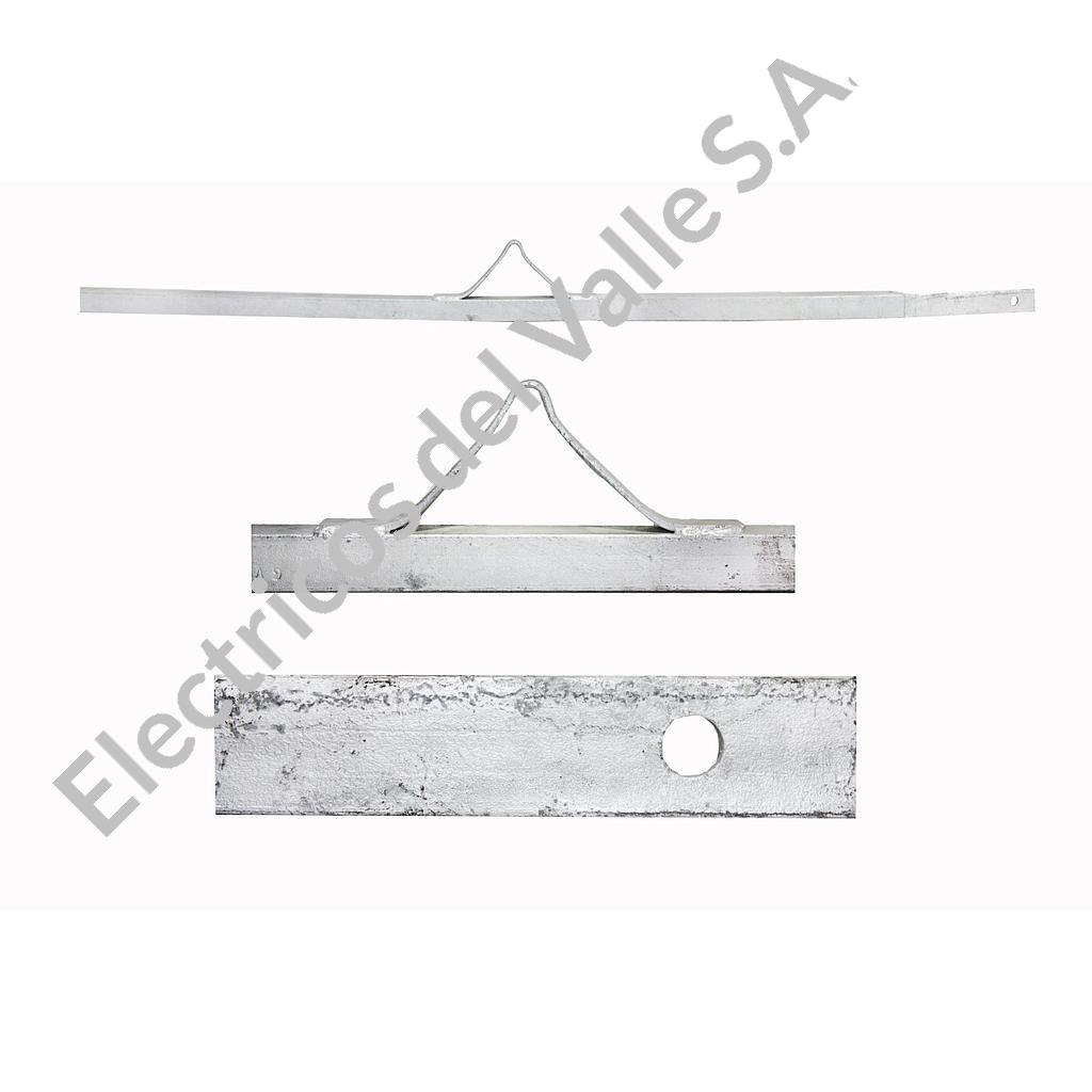 DIAGONAL BANDERA 8&quot;  2.44MTS