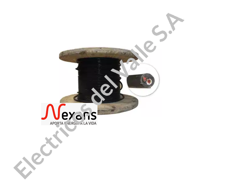 CABLE CU ENCAUCHETADO 2X14 AWG 600V
