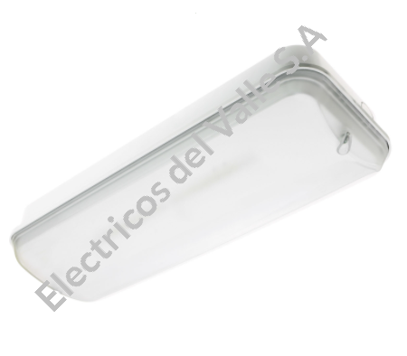 LAMPARA DE EMERGENCIA RECTANGULAR 4000K 120V 225LM PERMANENTE-NO PERMANENTE IP65 ARIAN ZEMPER
