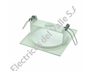 MARCO CUADRADO PARA INCRUSTAR LUMINARIA REF LSP3205C ZEMPER