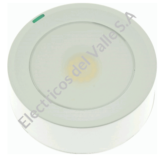 LAMPARA DE EMERGENCIA SOBREPONER ANTIPANICO 4000K 120V 100LM IP42 SPAZIO LUZ ZEMPER