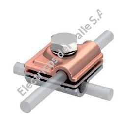 GRAPA UNIVERSAL BIMETALICA CRUZ/PARALELO/T AL 8-10mm - DEHN