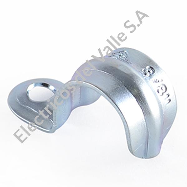GRAPA 3/8&quot; CONDUIT SENCILLA GALVANIZADA 2111E01130 - EMT