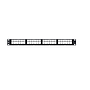 HERRAJE P/PATCH 24PTS SERIE SL CAT 6 + ORGANIZADOR POSPERIOR COMMSCOPE NETCONNECT