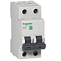 BREAKER 2X16 AMP P/RIEL 20KA C60N